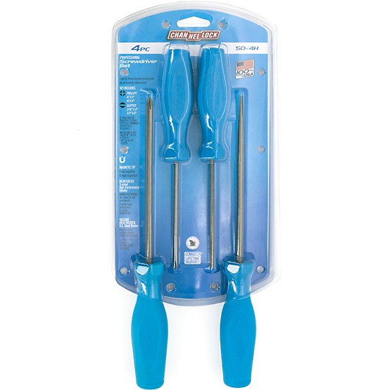 Channellock 4 pc. Standard Screwdriver Set at Tractor Supply Co Channellock 4 pc. Standard Screwdriver Set at Tractor Supply Co