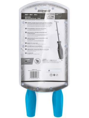 Image showing  4 pc. Standard Screwdriver Set