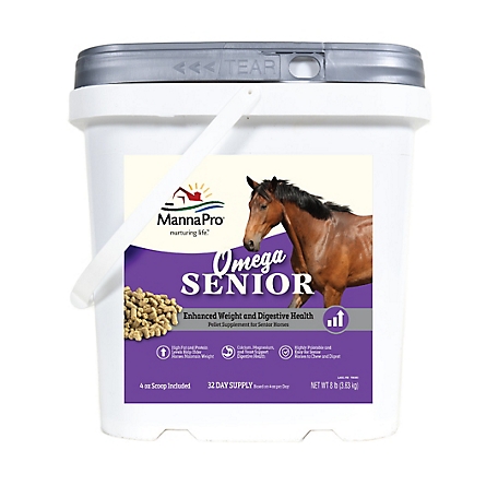 Manna Pro Omega Senior Horse Supplement