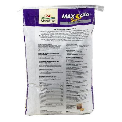Image showing  Max-E-Glo Pelleted Senior Horse Rice Bran, 30 lb.