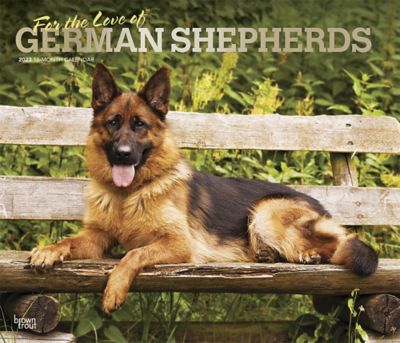 Browntrout Publishers for the Love of German Shepherds 2023 14 x 24 in.  Monthly Deluxe Wall Calendar Foil Stamped Cover at Tractor Supply Co.