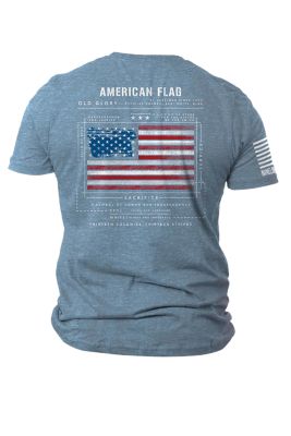 Nine Line Apparel Men's Flagsch Premium T-Shirt