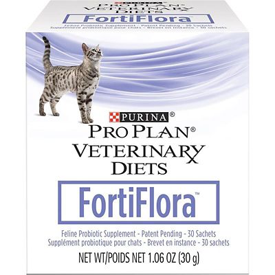 Purina Pro Plan Veterinary Supplements FortiFlora Cat Probiotic Supplement for Cats with Diarrhea