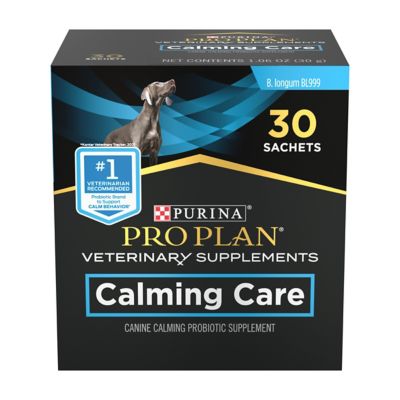 Purina Pro Plan Veterinary Supplements Calming Care Canine Formula Dog Supplements, 30 ct. Box Calming care