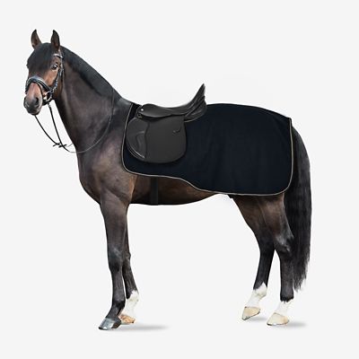 Image showing  Kiel Polyester Fleece Riding Horse Blanket
