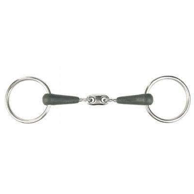 Horze 4 in. Oval Link Loose Ring Snaffle Bit
