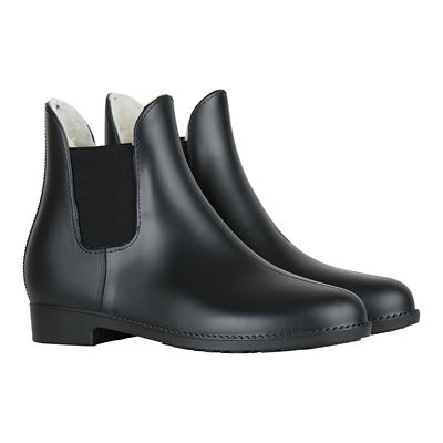 Horze Women's Bonn Rubber Paddock Riding Boots with Faux Fur Lining
