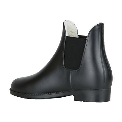 Image showing  Women's Bonn Rubber Paddock Riding Boots with Faux Fur Lining