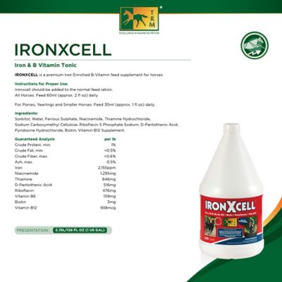 Image showing  IronXcell Liquid Horse Feed, 1 gal.