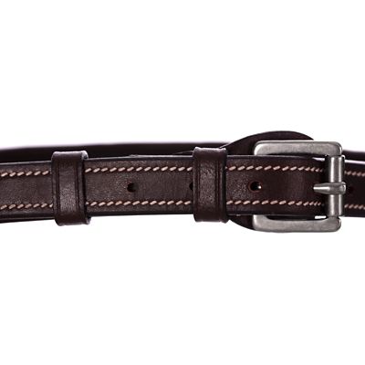 Image showing  Saga Fancy-Stitched Hunter Bridle and Reins