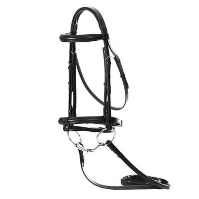 Equinavia Saga Padded Dressage Bridle and Reins