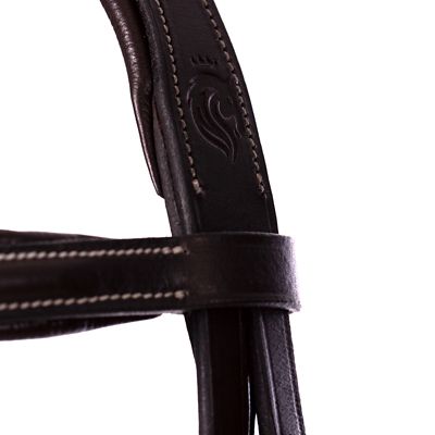 Image showing  Saga Fancy-Stitched Figure-8 Bridle and Reins