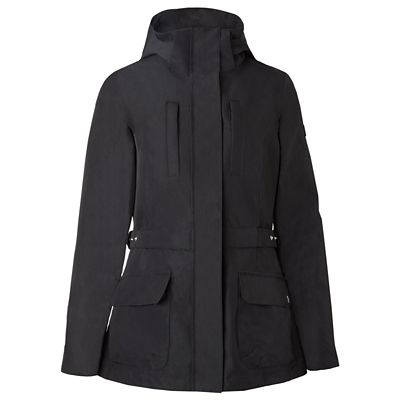 Veste D'hiver Horze Jadine Pour Femme - Imperméable, Matelassée, Légère Avec Capuche Amovible (idéale équitation)