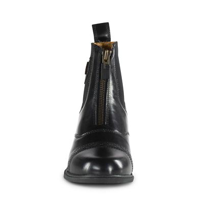 Image showing  Women's Saturn Front-Zip Leather Paddock Riding Boots