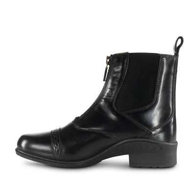 Image showing  Women's Saturn Front-Zip Leather Paddock Riding Boots