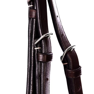 Image showing 3 th Equinavia Valkyrie Fancy-Stitched Hunter Bridle and Reins