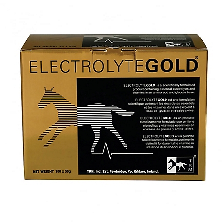 TRM Electrolyte Gold Horse Supplement, 100 ct.