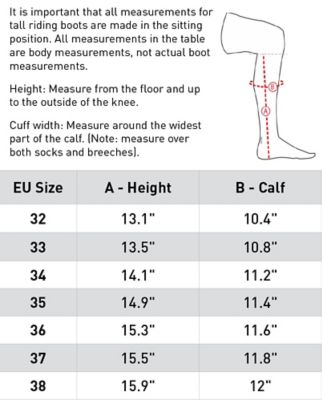 Image showing 7 th Horze Women's Geneve Teenage Tall Riding Boots