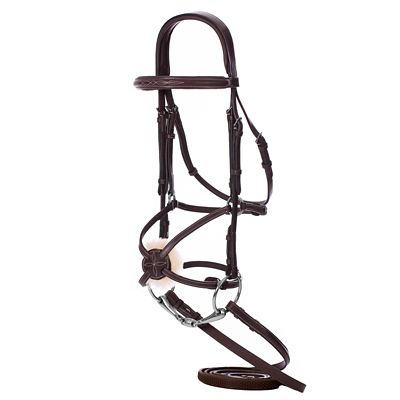 Image showing  Valkyrie Fancy-Stitched Figure-8 Bridle and Reins