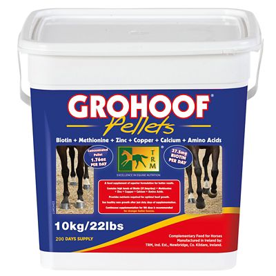 TRM Grohoof Concentrated Horse Pellets, 10 Kg