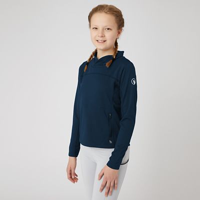 Horze Lou Kids Technical Training Shirt with High Neck