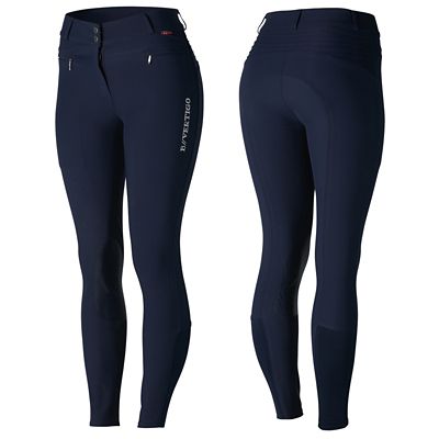 B-Vertigo Women's Drea Knee-Patch Breeches, Silicone Grip