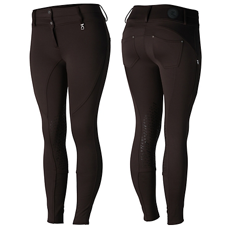 Horze Rhea Knee Patch Thermo Breeches with Back Pockets