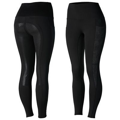 Horze Women's Ramona Reflective High-Waisted Winter Riding Tights
