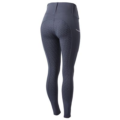 Horze Women's Lucinda High-Waisted Riding Tights with Silicone Full Seat