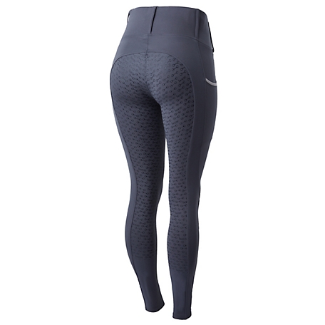 Horze Women's Lucinda High-Waisted Riding Tights with Silicone Full Seat