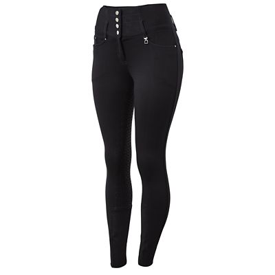 Image showing  Women's Tara High-Waisted Full-Seat Breeches, Silicone Grip