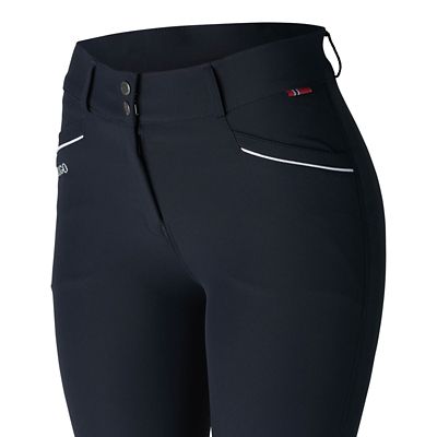 Image showing  Women's Patricia High-Waisted Knee-Patch Breeches, Silicone Grip