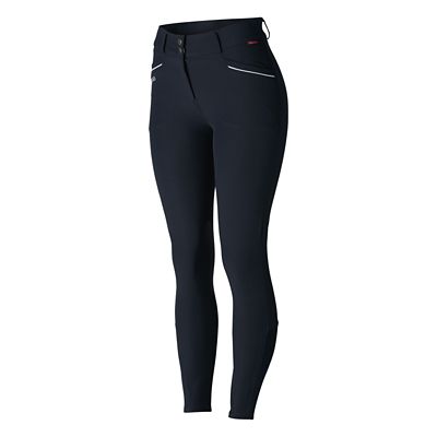 B-Vertigo Women's Patricia High-Waist Silicone Knee Patch Breeches ...