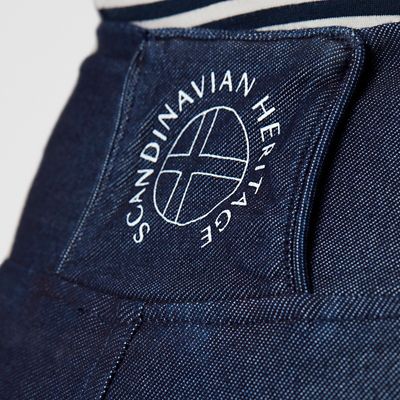 Image showing  Women's Katia Denim-Look Full-Seat Riding Tights, Silicone Grip