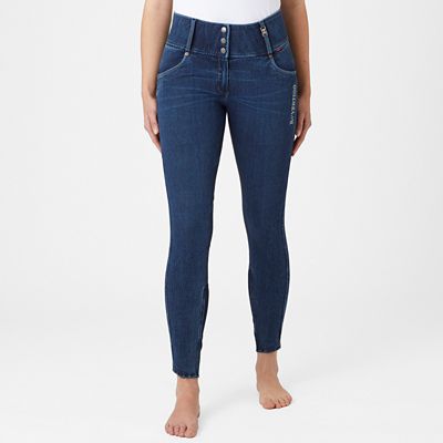 B-Vertigo Women's Dianne Denim Full-Seat Breeches