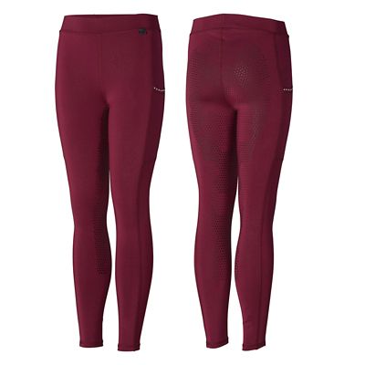 Horze Kids' Roselina Full Seat Tights with Crystal Details