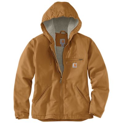 Carhartt Women's Washed Duck Sherpa-Lined Jacket