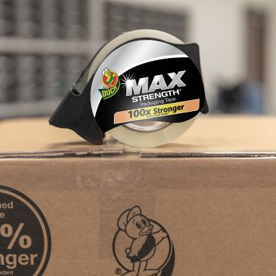 Image showing  1.88 in. x 54.6 yd. Max Strength Packing Tape with Dispenser