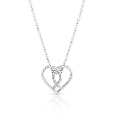 Montana Silversmiths Connected in Faith Light Heart Necklace, FFNC5062S ...