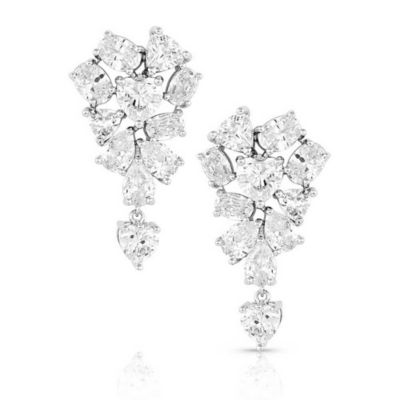 Montana Silversmiths Rock the Night Crystal Earrings, ER5364