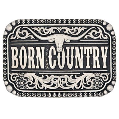 Montana Silversmiths Born Country Attitude Buckle, A907