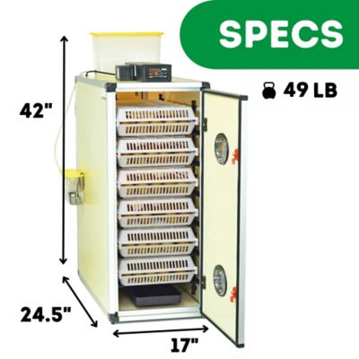 Image showing 5 th Hatching Time CT Series 180 Full Automatic Egg Incubator, Setter and Hatcher Combo