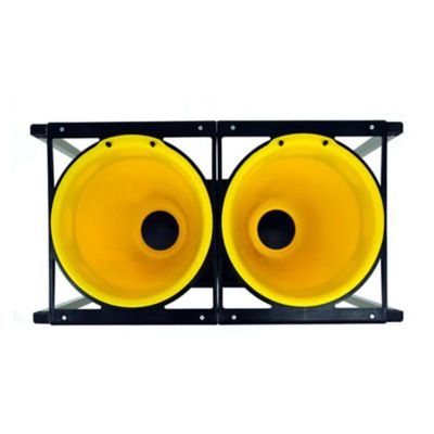 Image showing  Double Turkey, Goose, Duck Restraining, Processing Cone Stand