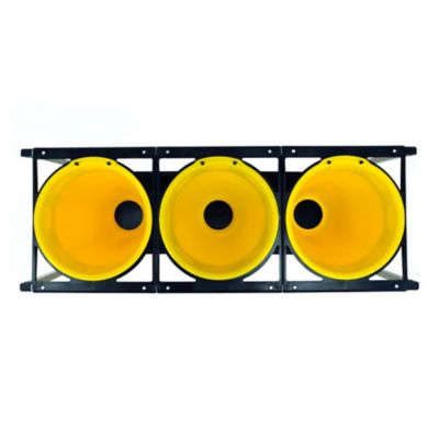 Image showing  Triple Turkey, Goose, Duck Restraining, Processing Cone Stand