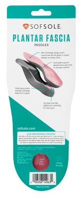 Image showing  Plantar Fascia Insole, Women's Size 5-11, 2 pc.