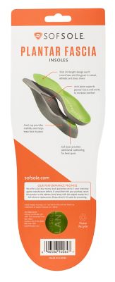 Image showing  Plantar Fascia Insoles, Men's Size 7-13, 2 pc.