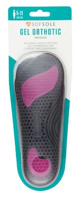 Sof Sole Gel Orthotic Insole, Women's Size 5-11