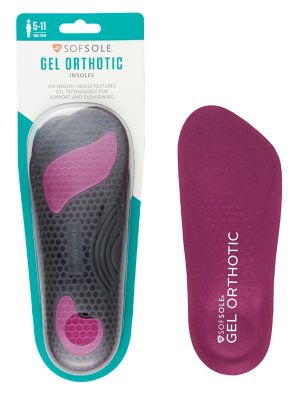 Image showing  Gel Orthotic Insole, Women's Size 5-11, 2 pc.