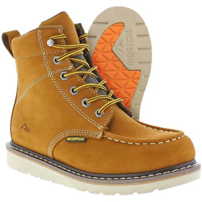 Ridgecut Women's Soft Moc Toe Contractor Work Boots