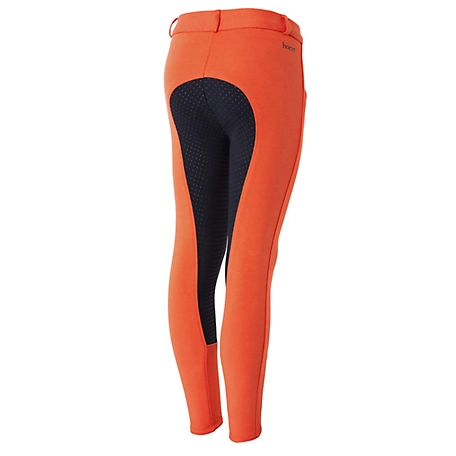 Horze Kids' Active Silicone Full Seat Breeches